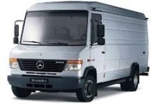 Лобовое стекло Mercedes Vario (низкий) (1996-)
