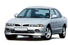 Лобовое стекло Mitsubishi Galant E50 (1992-1996)