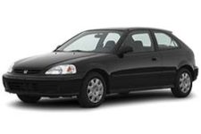 Лобовое стекло Honda Civic (3 дв.) (1996-2001)